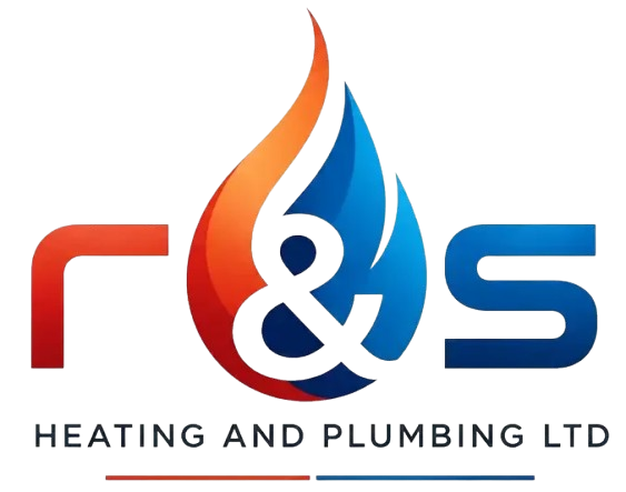 R&S Heating and Plumbing identity logo