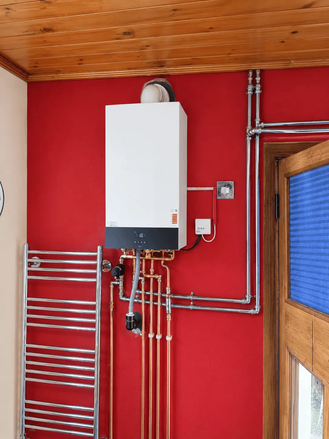 Boilers 4 Viessmann boiler installation on site